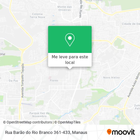 Rua Barão do Rio Branco 361-433 mapa