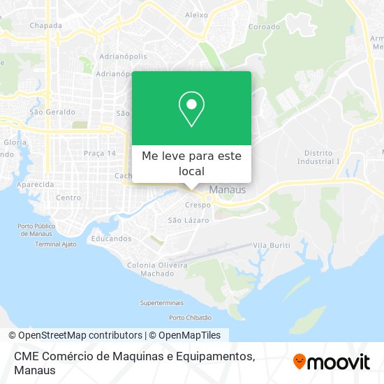 CME Comércio de Maquinas e Equipamentos mapa