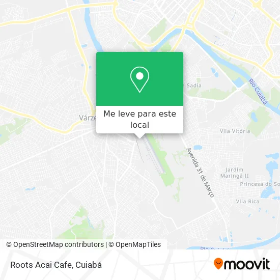 Roots Acai Cafe mapa