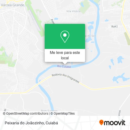 Peixaria do Joãozinho mapa