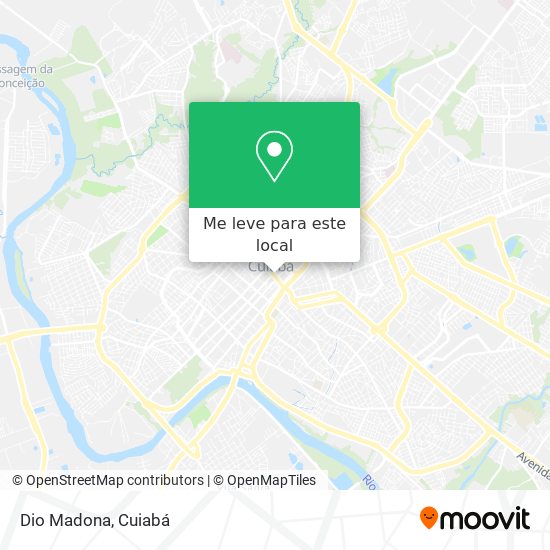 Dio Madona mapa