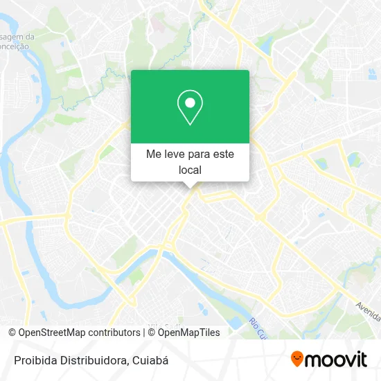 Proibida Distribuidora mapa