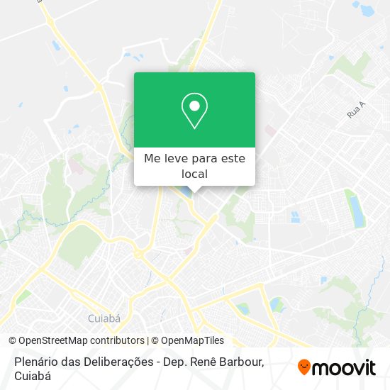 Plenário das Deliberações - Dep. Renê Barbour mapa
