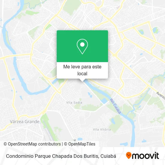 Condominio Parque Chapada Dos Buritis mapa