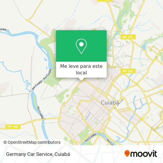 Germany Car Service mapa