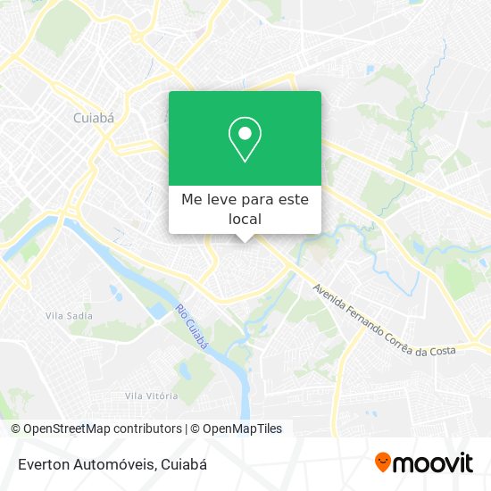 Everton Automóveis mapa