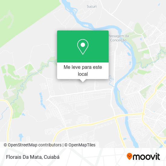 Florais Da Mata mapa