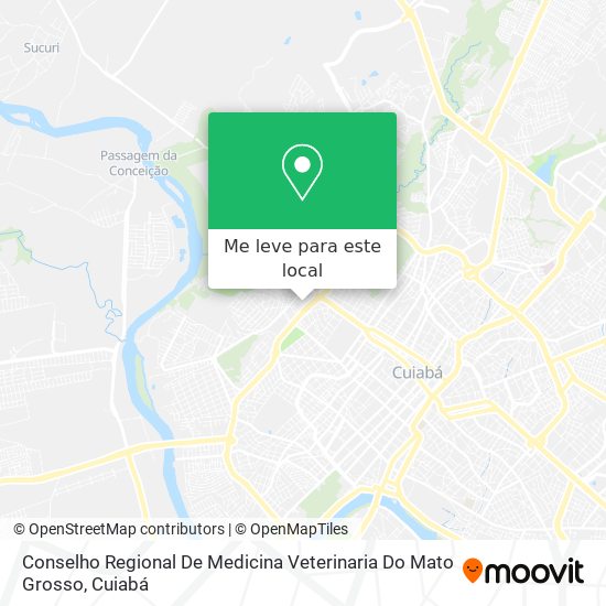 Conselho Regional De Medicina Veterinaria Do Mato Grosso mapa