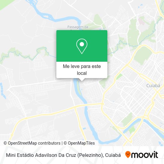 Mini Estádio Adavilson Da Cruz (Pelezinho) mapa