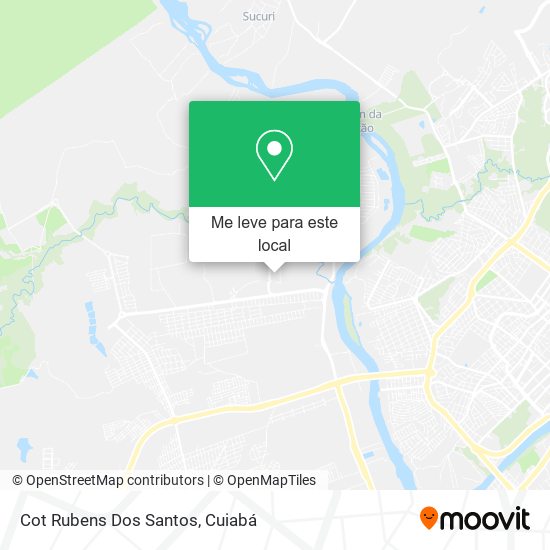 Cot Rubens Dos Santos mapa