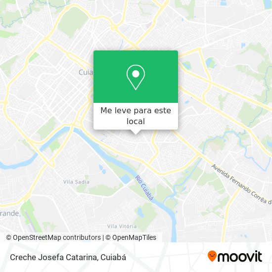Creche Josefa Catarina mapa