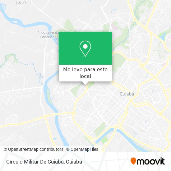 Círculo Militar De Cuiabá mapa