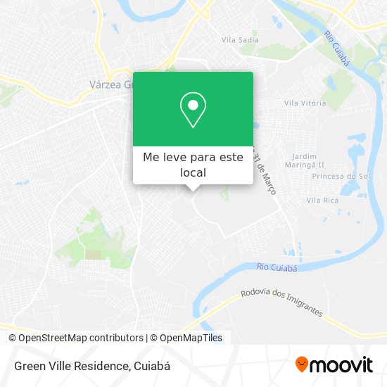 Green Ville Residence mapa