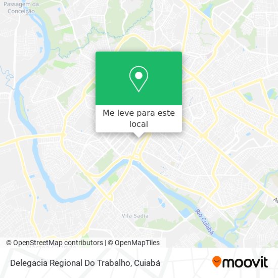 Delegacia Regional Do Trabalho mapa