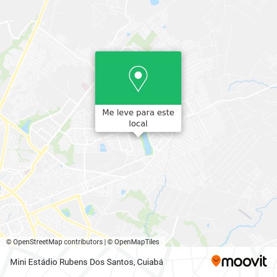 Mini Estádio Rubens Dos Santos mapa