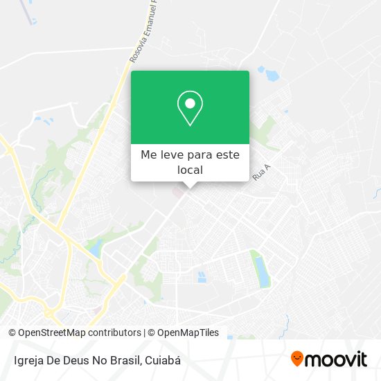 Igreja De Deus No Brasil mapa