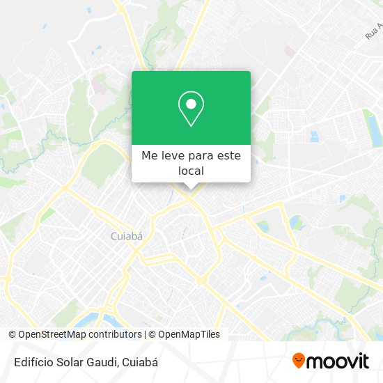 Edifício Solar Gaudi mapa