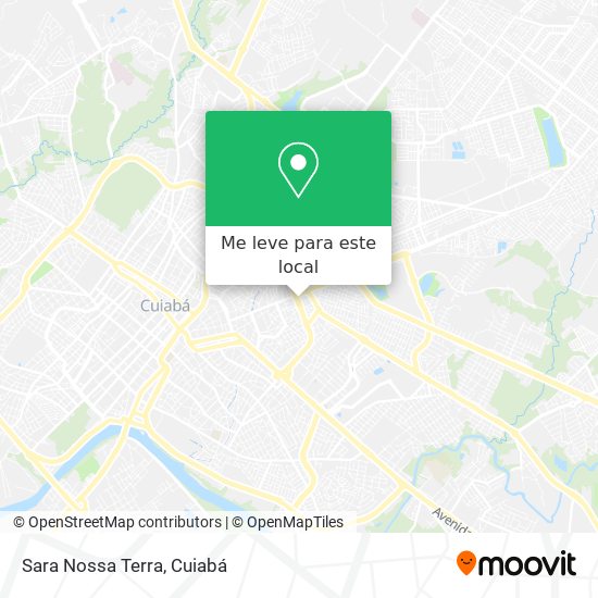 Sara Nossa Terra mapa