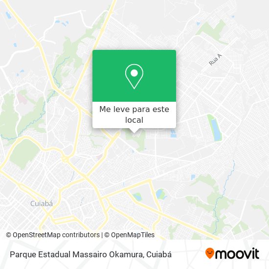 Parque Estadual Massairo Okamura mapa