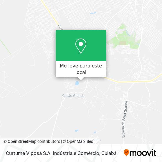 Curtume Viposa S.A. Indústria e Comércio mapa