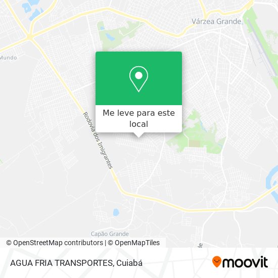 AGUA FRIA TRANSPORTES mapa