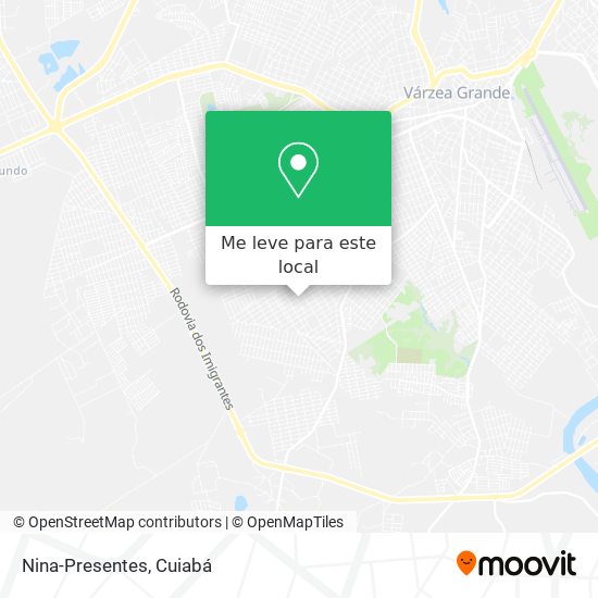 Nina-Presentes mapa
