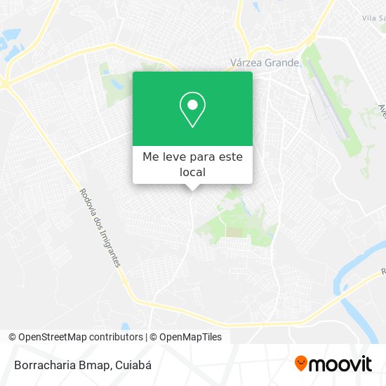 Borracharia Bmap mapa