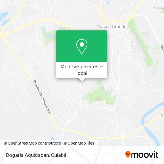 Dogaria Aquidaban mapa