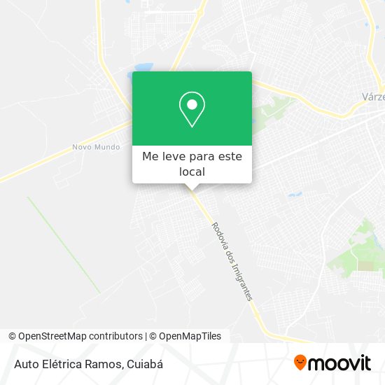 Auto Elétrica Ramos mapa