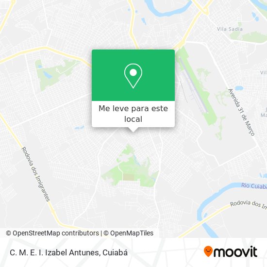 C. M. E. I. Izabel Antunes mapa