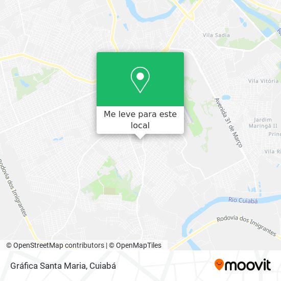 Gráfica Santa Maria mapa