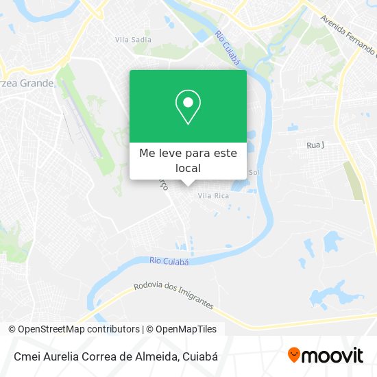 Cmei Aurelia Correa de Almeida mapa