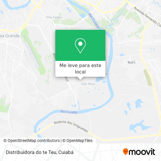 Distribuidora do te Teu mapa