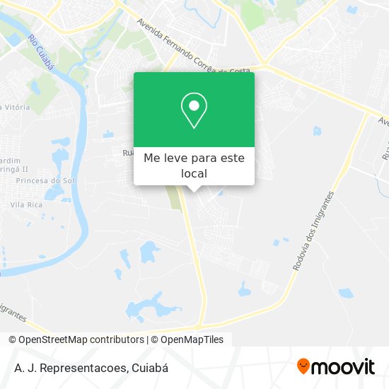 A. J. Representacoes mapa
