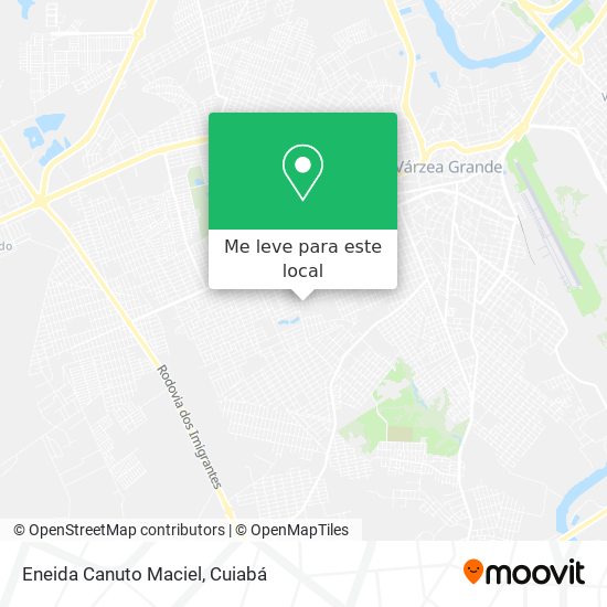 Eneida Canuto Maciel mapa