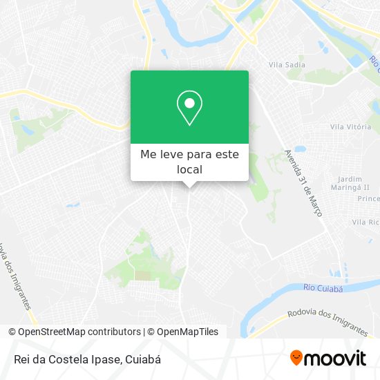 Rei da Costela Ipase mapa