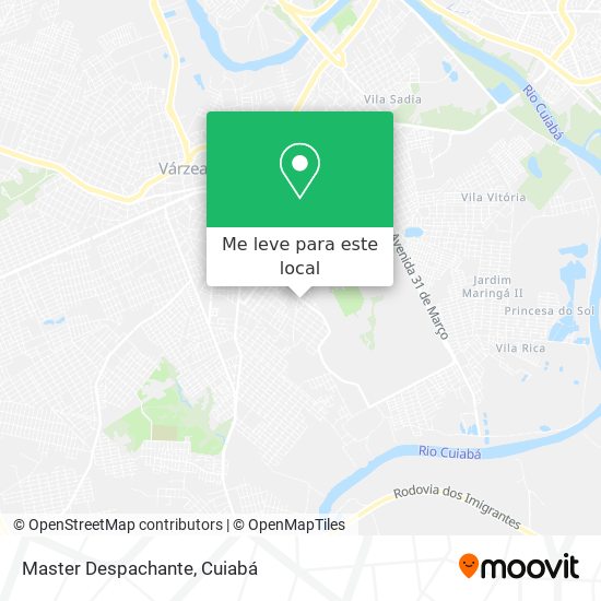 Master Despachante mapa