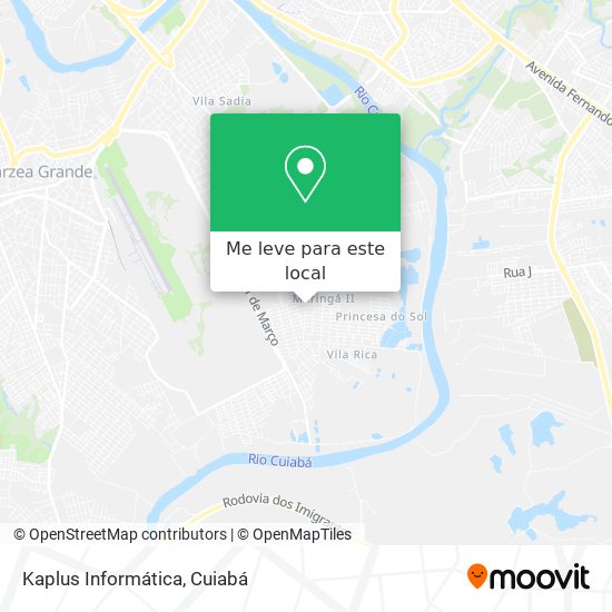 Kaplus Informática mapa