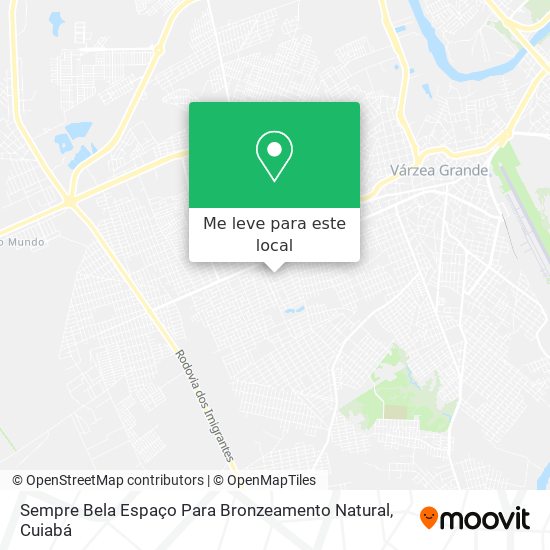 Sempre Bela Espaço Para Bronzeamento Natural mapa