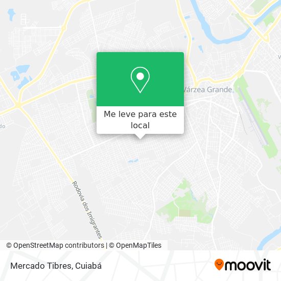Mercado Tibres mapa