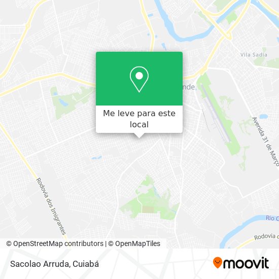 Sacolao Arruda mapa
