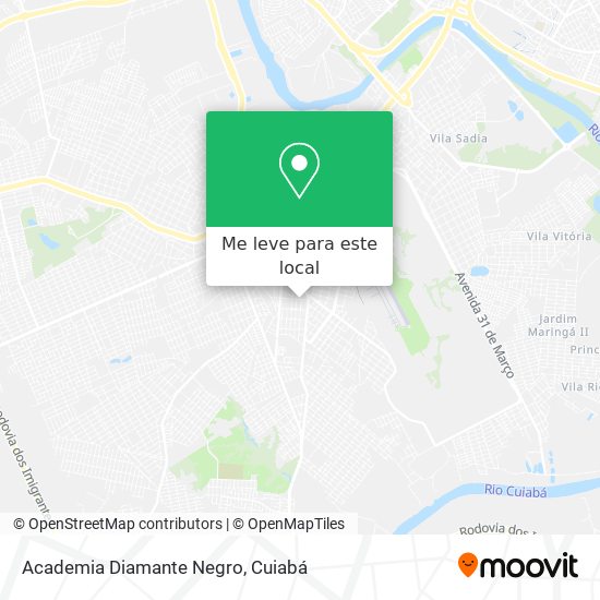 Academia Diamante Negro mapa