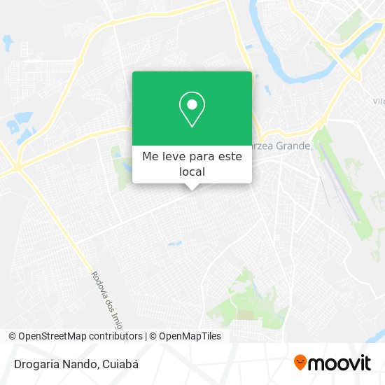 Drogaria Nando mapa
