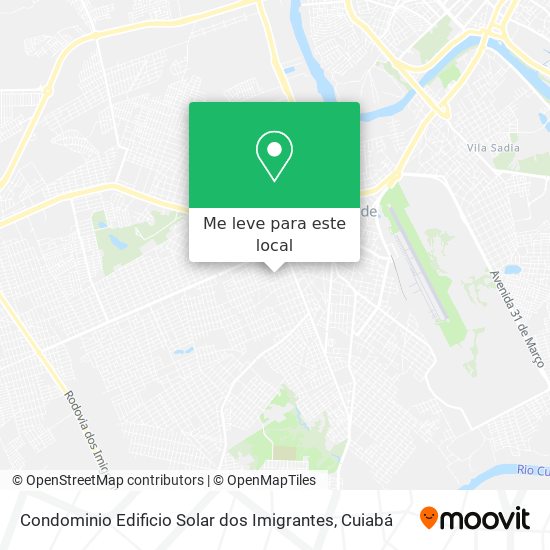 Condominio Edificio Solar dos Imigrantes mapa
