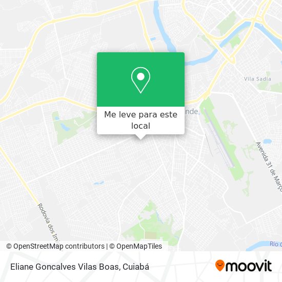 Eliane Goncalves Vilas Boas mapa