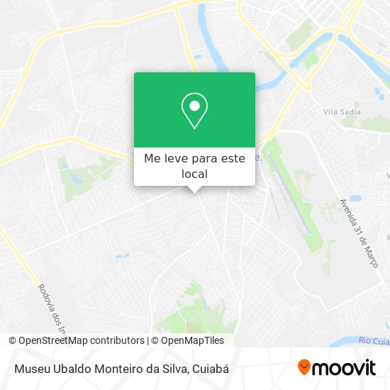 Museu Ubaldo Monteiro da Silva mapa