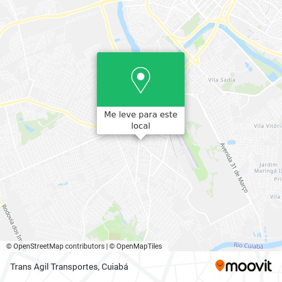 Trans Agil Transportes mapa