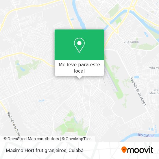 Maximo Hortifrutigranjeiros mapa