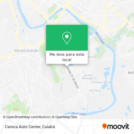 Careca Auto Center mapa