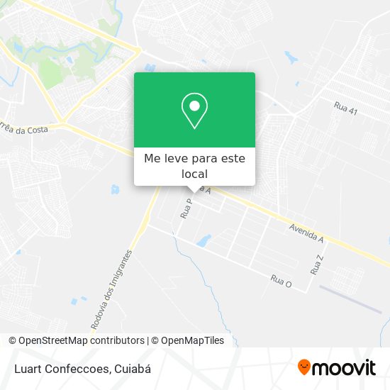 Luart Confeccoes mapa